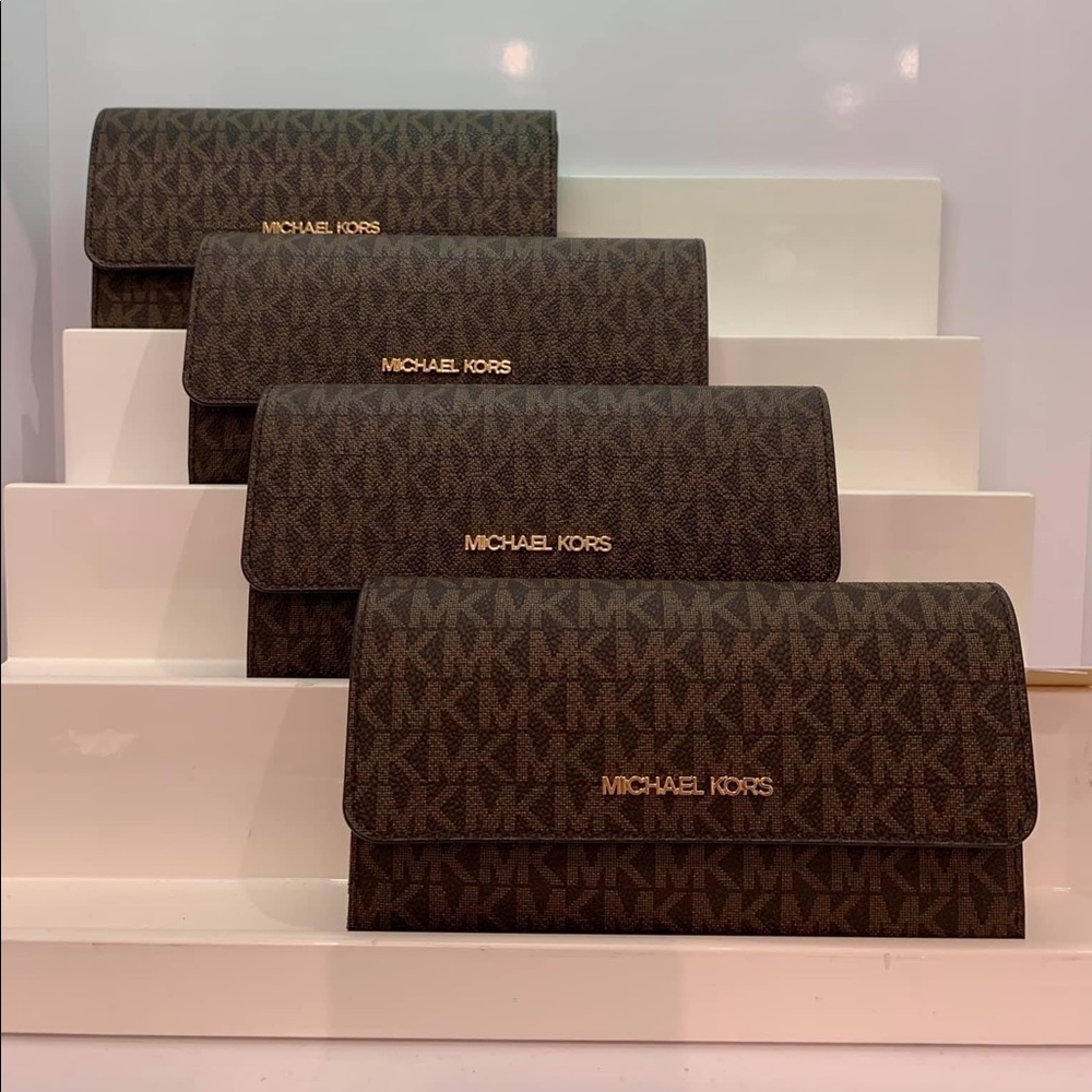 MK trifold wallet
